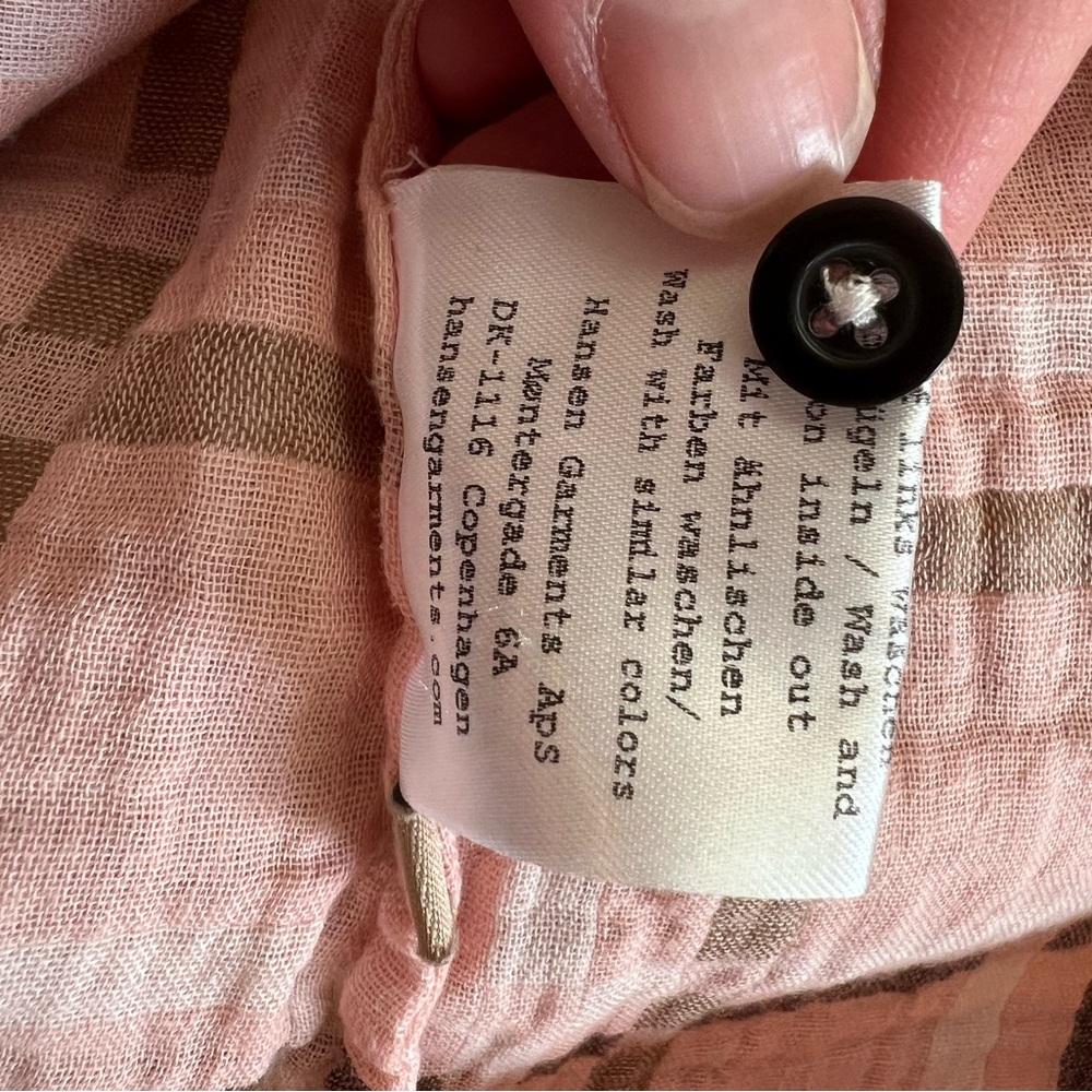 Hansen garments Pink Plaid Button-Up Shirt - Picture 13 of 16
